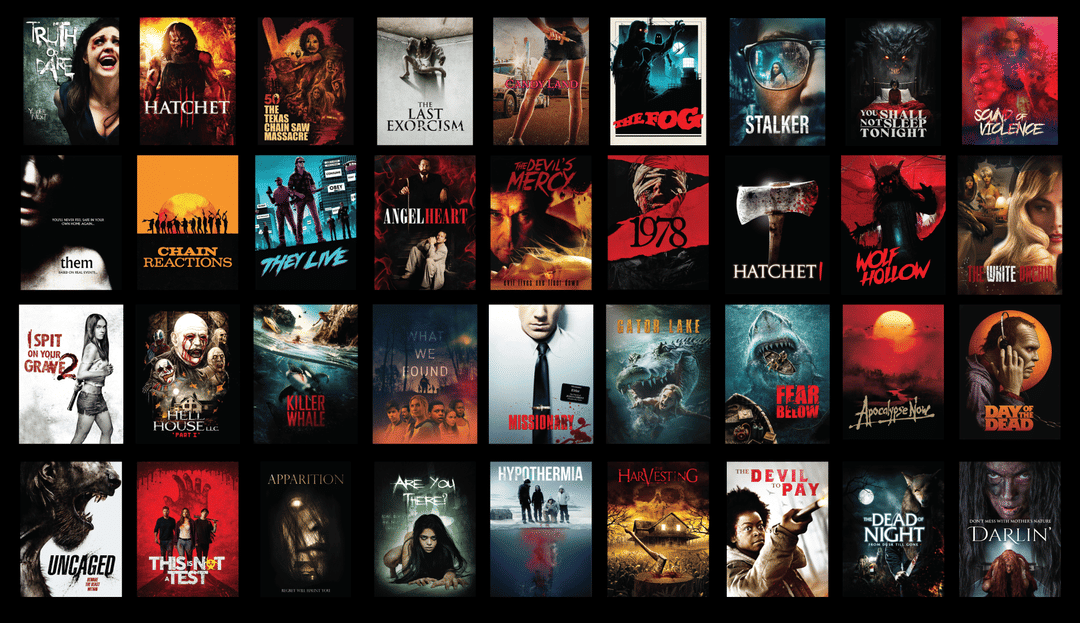 Movie Grid Background